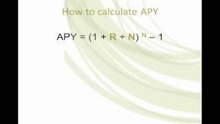 How to Calculate Annual Percentage Yield (APY).mp4