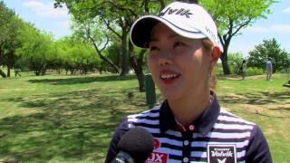 Meena Lee's Second Round Interview at the 2014 North Texas LPGA Shootout