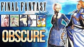 Obscure Final Fantasy Media & Games Iceberg