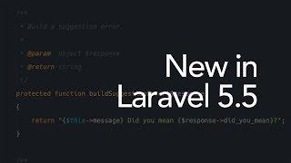 New in Laravel 5.5: Custom exception report method (6/16)