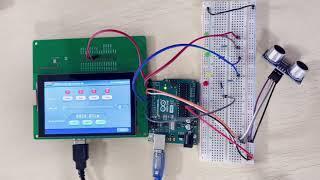 EKT043B #DWIN T5L #UART LCD Function 4.3'' #Evaluation Board with #arduino