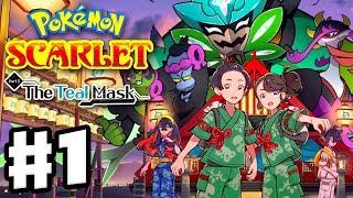 Pokemon Scarlet and Violet: The Hidden Treasure of Area Zero Part 1: The Teal Mask Gameplay Part 1