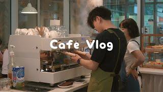 CAFE VLOG ️ Dobby is FREE ! 직원 생겨 일찍 퇴근하는 카페사장 일상 브이로그  | ASMR