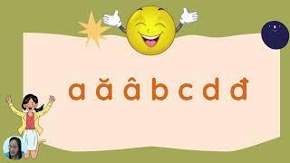 VIETNAMESE ALPHABET - VIETNAMESE ABC SONG- with rhythm (learn to sing Vietnamese ABC Song)