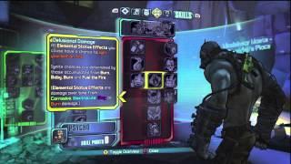 Borderlands 2 - Krieg The Psycho - Skill Tree Display - Head/Skin Display - 15 min Gameplay