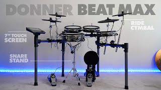 This is Donner's most powerful E-DRUM SET to date - Donner Beat Max.