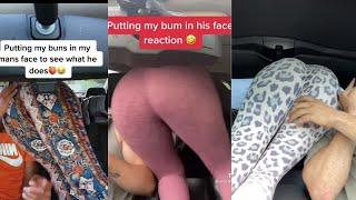 Putting My "ASS"  On My Bf's Face To See His Reaction Tiktok compilation #Ep 1