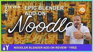 Blender addon review Noodler * free