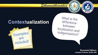 Contextualization in K to 12  Mathematics