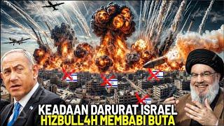 SIRINE MERAUNG KENCANG, ISRAEL UMUMKAN KEADAAN DARURAT! HizbuIIah Tak Dapat Diantisipasi?