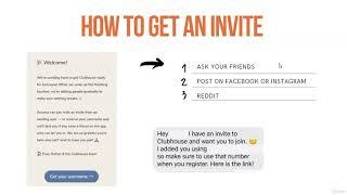 How to get an invite in Clubhouse App Ep.01