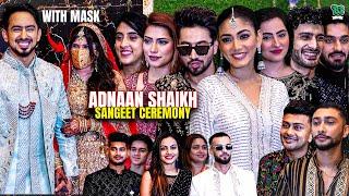 UNCUT- Adnan Shaikh With Wife Ayesha Khan Sangeet Ceremony | Mr. Faisu Sana,shivani Kumari ,vishal