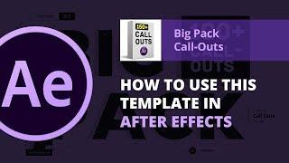 [ Tutorial ] - How to edit Call-Outs v3 | After Effects