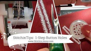 SJ Tips: How to Make a One Step Buttonhole