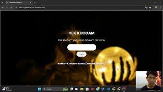 Cara Buat Website Cek Khodam Menggunakan HTML CSS dan JS | KOBAR (Koding Bareng) #1