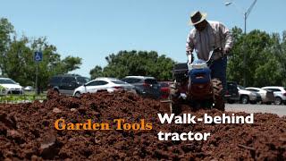 Garden Tools: Walk-behind Tractor