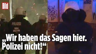 SILVESTER: Polizisten mit Raketen beschossen!