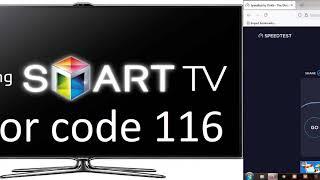 4 Ways To Fix Samsung smart TV Error Code 116
