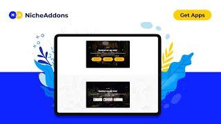How to Create Get Apps Widget - Restaurant & Cafe Addon for Elementor