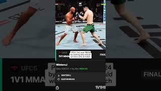 I PUT $300 ON A UFC VIDEO GAME FIGHT 