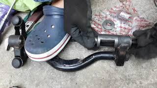 Change Gy6 engine hanger Bushing using proper tools