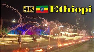 ወይ... አድዋ ሙዚየም?! ከቴውድሮስ አደባባይ እስከ ሙዚየም Addis Ababa Walking Tour  Adwa Museum  Ethiopia 4K