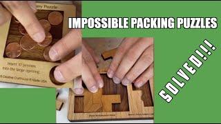 THESE 2 PACKING PUZZLES WERE ALMOST IMPOSSIBLE TO SOLVE