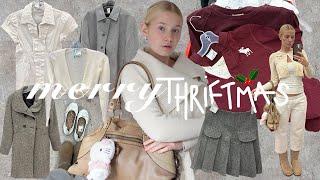 THRIFTING THE WINTER WARDROBE OF MY DREAMS | thriftmas episode 2