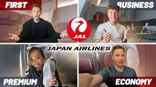 BRAND-NEW Japan Airlines A350- 1000 in ALL 4 Classes - First Class, Business, Premium, Economy