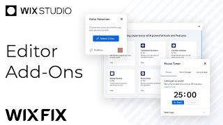 Wix Studio Add Ons | Wix Fix