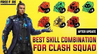 Best Character Skill Combination For Clash Squad | Best Character Combination After OB27 Update