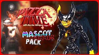 MASCOT HORROR PACK UPDATE | Pizza Time With Murder Monkeys