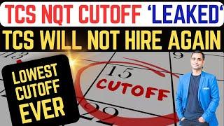 TCS NQT Exam Cut-off Leaked | TCS NQT will not hire again | Free MOCK Test