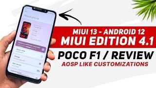 MIUI Mind Edition 4.1 Stable For Poco F1 | Android 12 | Aosp Like Customizations & More