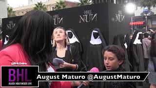 The Nun Premiere Actor August Maturo