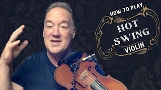 Hot Club Jazz Violin Play Along | EASY |  Swing 42