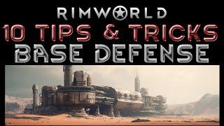 10 ADVANCED BASE DEFENSE TIPS - Rimworld Biotech 1.4 Guide