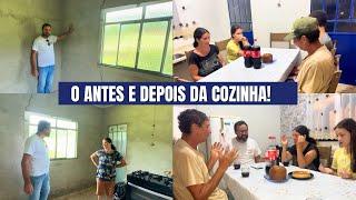 A REFORMA DA COZINHA DA DONA MARLENE!