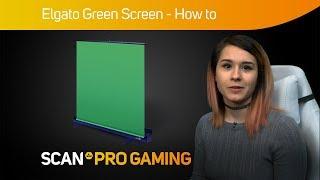 How to setup and use the Elgato green screen with Rage Darling - Chromakey Streamlabs obs LN91327