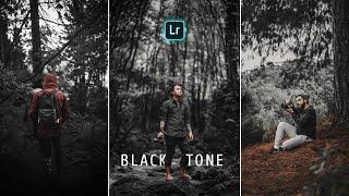 Lightroom Dark Black Tone Photo Editing Tutorial | Lightroom Mobile Black Tone Retouching - CS EDITZ