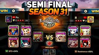 LEST vs PU (BO5). Legend Tournament Season 31 Semi Final in Summoners War