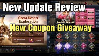 Black Desert Mobile New Update , Lucky Shop & New Coupons Giveaway!