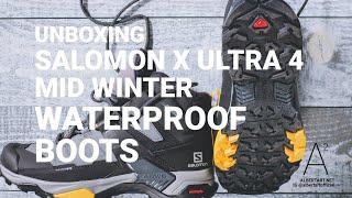 SALOMON X ULTRA 4 MID WINTER BOOTS THINSULATE CLIMASALOMON WATERPROOF BEST #SHOES #REVIEW #UNBOXING