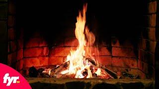 Cozy Fireplace with Crackling Sounds 4K - FYRTV