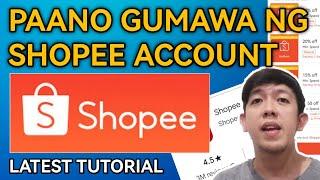 Paano gumawa ng shopee account | LATEST TUTORIAL