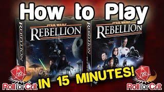 How to Play Star Wars: Rebellion + Rise of the Empire Expansion