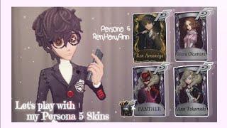‧₊˚.*Playing With My Favorite Crossover Skins‧₊˚. | Persona 5 | [第五人格/Identity V]