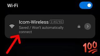 Wi-Fi saved but not connecting | saved won't automatically connect | wifi connected but no internet