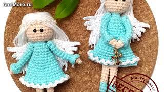 Амигуруми: схема Ангелок на ладошке | Игрушки вязаные крючком - Free crochet patterns.