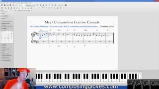 Harmony 1 - 19.3 Maj 7 Composition Exercise